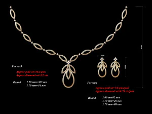 Necklace bulk STL 40 files ready to print part 03 3D Print Model