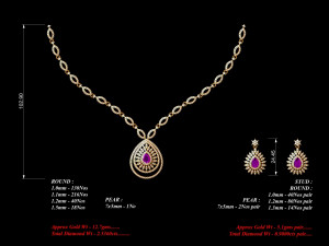 Necklace bulk STL 40 files ready to print part 03 Model do druku 3D