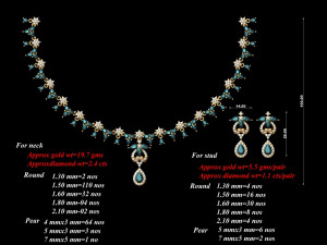 Necklace bulk STL 40 files ready to print part 03 Model do druku 3D
