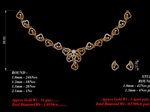 Necklace bulk STL 40 files ready to print part 03 3D Print Model