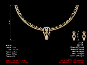 Necklace bulk STL 40 files ready to print part 03 Model do druku 3D