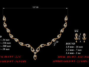 Necklace bulk STL 40 files ready to print part 03 Model do druku 3D