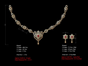 Necklace bulk STL 40 files ready to print part 03 Model do druku 3D