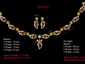 Necklace bulk 3dm 50 files ready to print part 02 3D Принт Модель