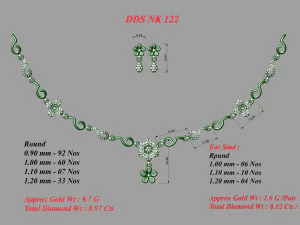 Necklace bulk 3dm 53 files ready to print part 01 3D Print Model