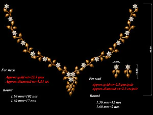 Necklace bulk 3dm 53 files ready to print part 01 3D Print Model