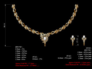 Necklace bulk 3dm 53 files ready to print part 01 3D 打印模型