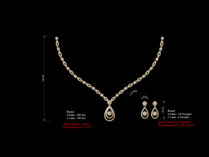 Necklace bulk 3dm 53 files ready to print part 01 3D 打印模型