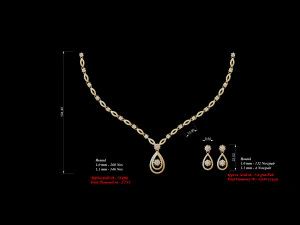 Necklace bulk 3dm 53 files ready to print part 01 3D Print Model