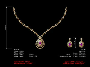 Necklace bulk 3dm 53 files ready to print part 01 3D Print Model