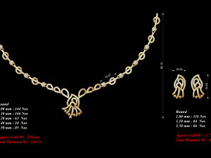 Necklace bulk 3dm 53 files ready to print part 01 3D 打印模型