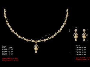 Necklace bulk 3dm 53 files ready to print part 01 3D Print Model