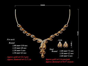 Necklace bulk 3dm 53 files ready to print part 01 3D 打印模型