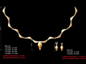 Necklace bulk 3dm 53 files ready to print part 01 3D Print Model