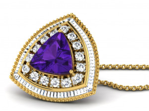 Colour stone engagement ring 15 cad files part 01 Modello di stampa 3D