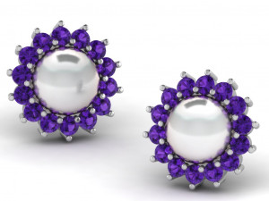 Earring bulk 3dm 50 files ready to print part 01 3D Print Model