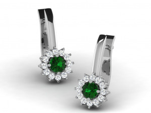 Earring bulk 3dm 50 files ready to print part 01 3D Print Model