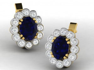 Earring bulk 3dm 50 files ready to print part 01 3D Print Model