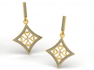 Earring bulk 3dm 50 files ready to print part 01 3D Print Model