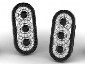 Earring bulk 3dm 50 files ready to print part 01 3D Print Model