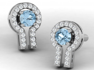 Earring bulk 3dm 50 files ready to print part 01 3D Print Model