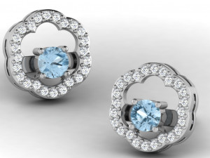 Earring bulk 3dm 50 files ready to print part 01 3D Print Model