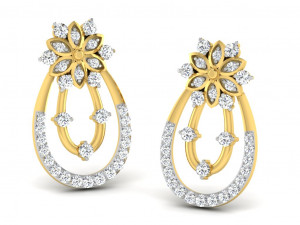 Earring bulk 3dm 50 files ready to print part 03 Model Cetak 3D