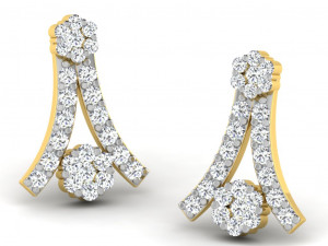 Earring bulk 3dm 50 files ready to print part 03 Model Cetak 3D