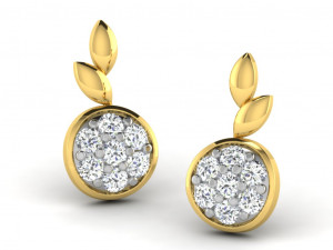 Earring bulk 3dm 50 files ready to print part 03 Model Cetak 3D