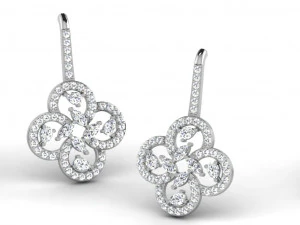 Earring bulk 3dm 50 files ready to print part 03 3D Print Model