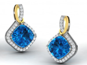 Earring bulk 3dm 50 files ready to print part 03 Model Cetak 3D