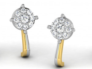 Earring bulk 3dm 50 files ready to print part 03 Model Cetak 3D