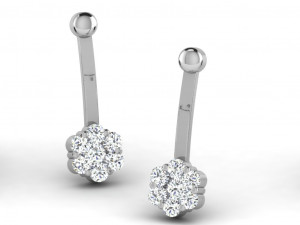 Earring bulk 3dm 50 files ready to print part 03 Model Cetak 3D