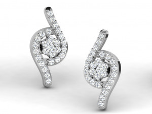 Earring bulk 3dm 50 files ready to print part 03 Model Cetak 3D