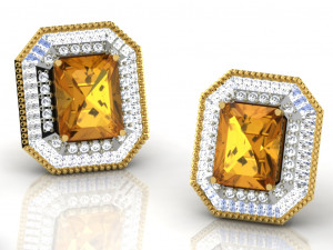 Earring bulk 3dm 50 files ready to print part 03 Model Cetak 3D
