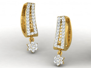 Earrings bulk 3dm 53 files ready to print part 04 3D प्रिंट मॉडल