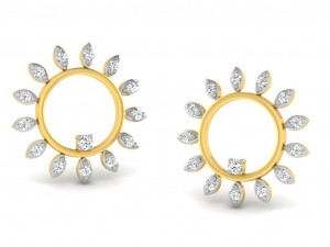 Earrings bulk 3dm 53 files ready to print part 04 3D प्रिंट मॉडल