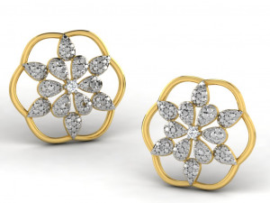 Earrings bulk 3dm 53 files ready to print part 04 3D प्रिंट मॉडल