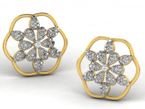 Earrings bulk 3dm 53 files ready to print part 04 3D प्रिंट मॉडल