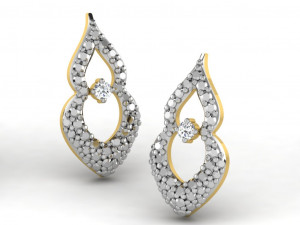 Earrings bulk 3dm 53 files ready to print part 04 3D प्रिंट मॉडल
