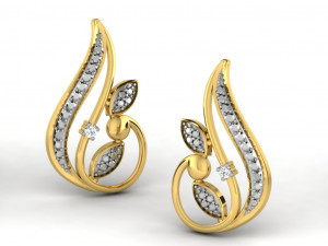 Earrings bulk 3dm 53 files ready to print part 04 3D प्रिंट मॉडल