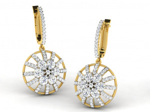 Earrings bulk 3dm 53 files ready to print part 04 3D प्रिंट मॉडल