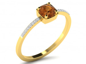 Engagement ring 3dm cad files 55 light weight part 02 3D Принт Модель