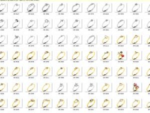 Engagement ring 3dm cad files 55 light weight part 03 3D 프린트 모델