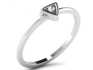 Engagement ring 3dm cad files 55 light weight part 03 3D 프린트 모델