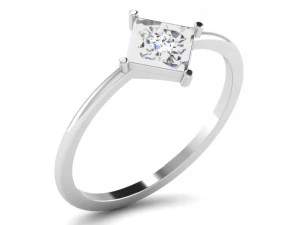 Engagement ring 3dm cad files 55 light weight part 03 3D Print Model