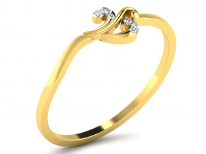 Engagement ring 3dm cad files 55 light weight part 03 3D Print Model