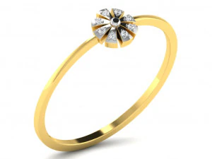 Engagement ring 3dm cad files 55 light weight part 03 3D Print Model