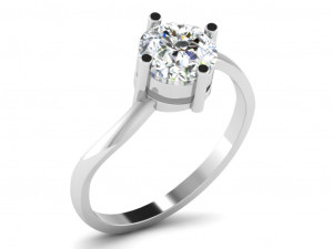 Engagement ring 3dm cad files 55 light weight part 03 3D 프린트 모델