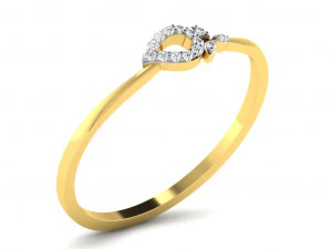 Engagement ring 3dm cad files 55 light weight part 03 3D Print Model